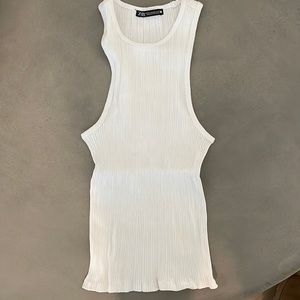 Zara high neck tank